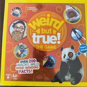 NWT National Geographic Weird but True! The Game. Buffalo Games. Sealed